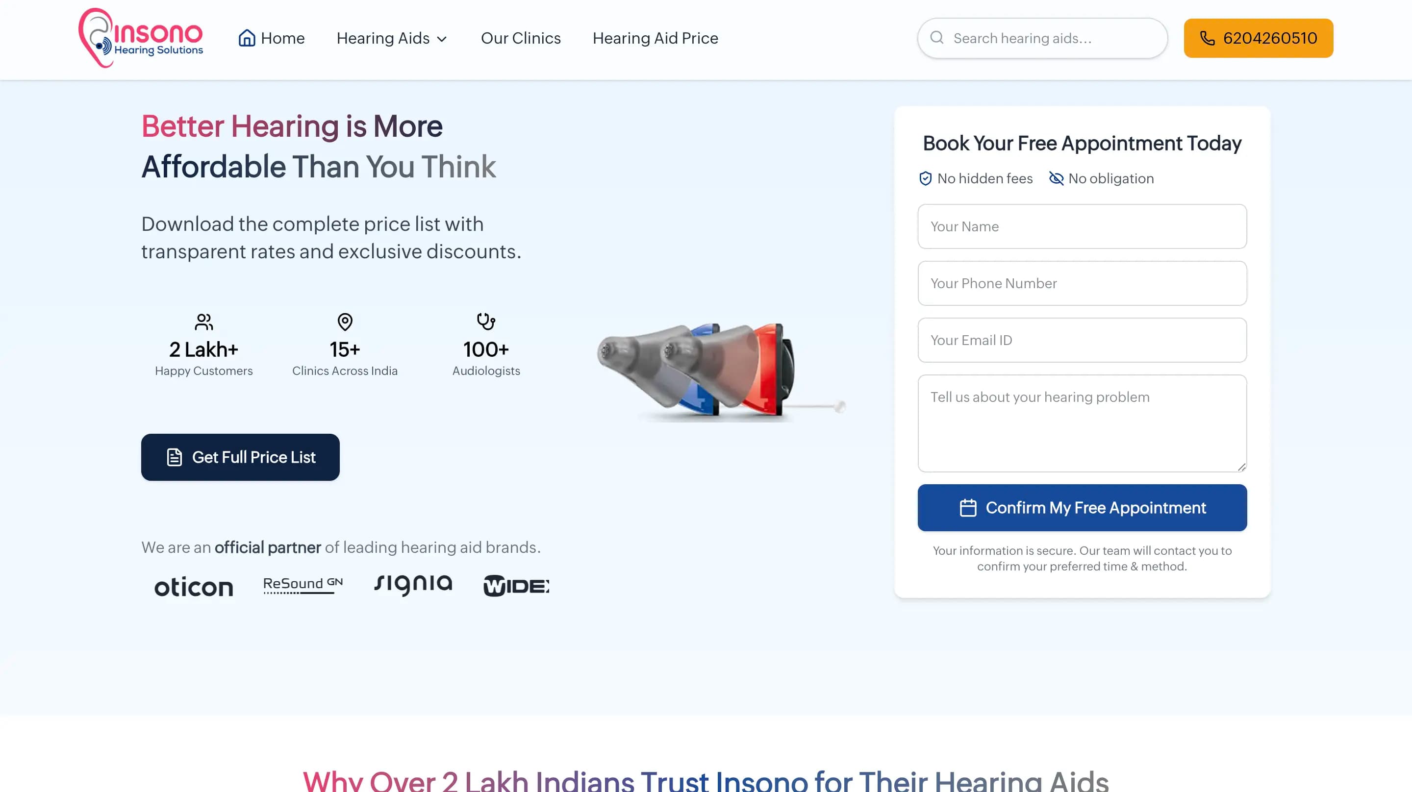 Insono Hearing Solution